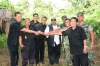 ให้สัมภาษณ์กับสื่อมวลชน เกี่ยวกับแนวทางการดำเนินโครงการแนวรั